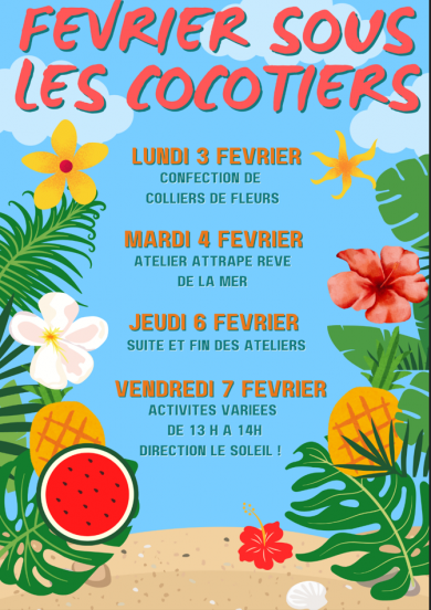 Février sous les cocotiers