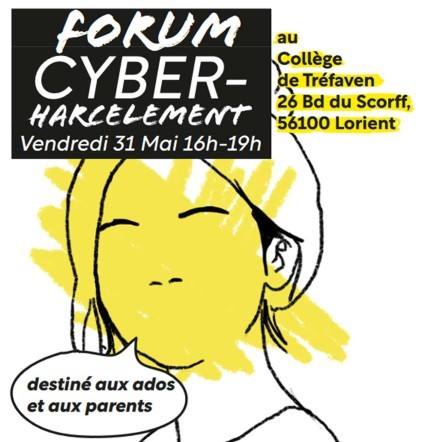 Forum cyberharcèlement le 31/05