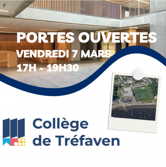 Le flyer des portes ouvertes