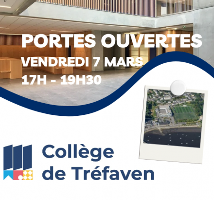 Le flyer des portes ouvertes