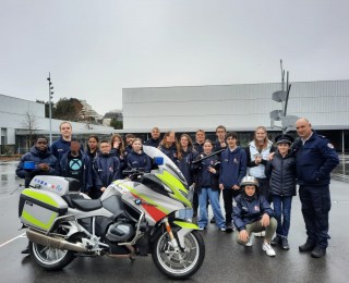 Les cadets découvrent le métier de la police