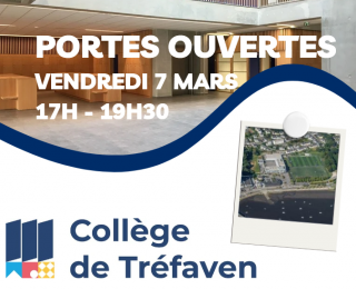 Le flyer des portes ouvertes